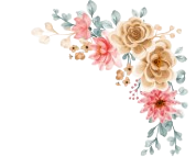 Decoración floral derecha