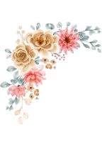 Decoración floral izquierda